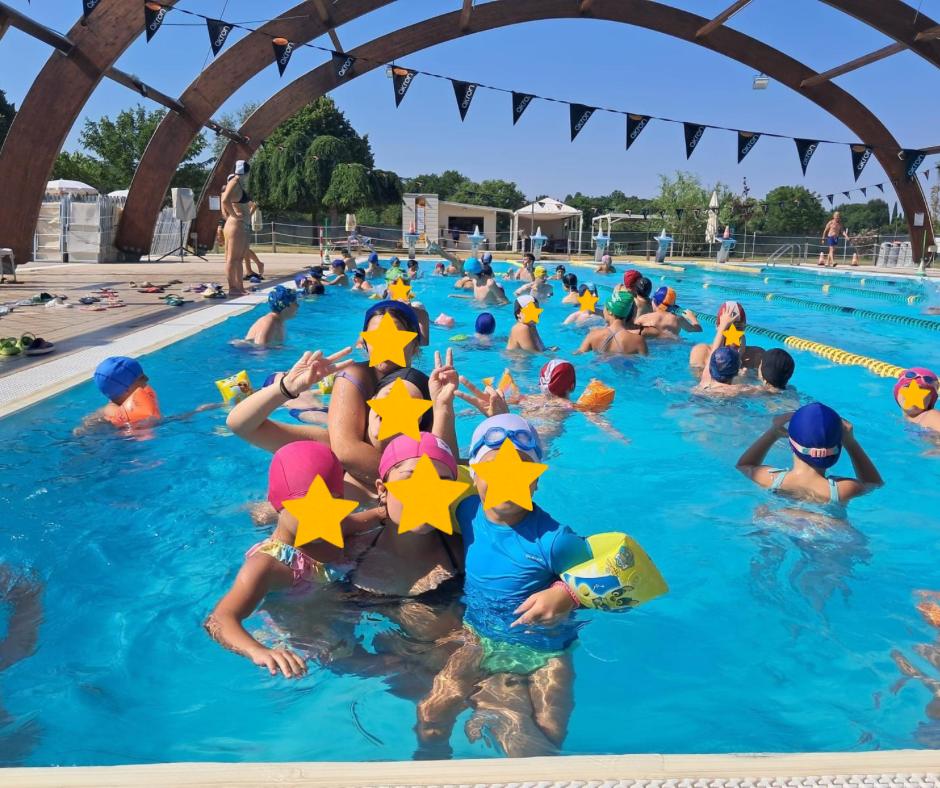 Piscina per attivita estive e momenti di gioco